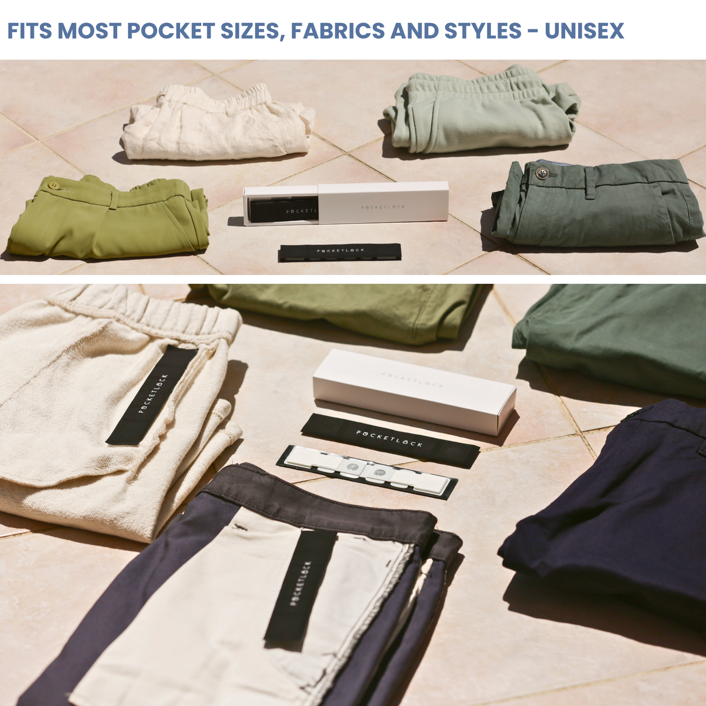 4 X PocketLock - Secures 4 pockets